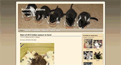 Desktop Screenshot of kimberlyskittens.com